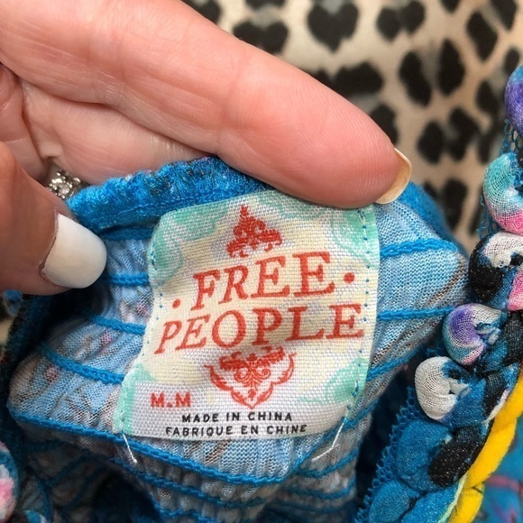 Free‎ people colorful halter top - Picture 3 of 5